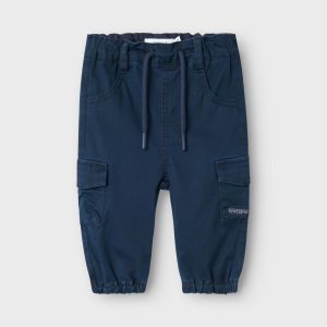 PANTALONE LUNGO CARGO BLU – Name it