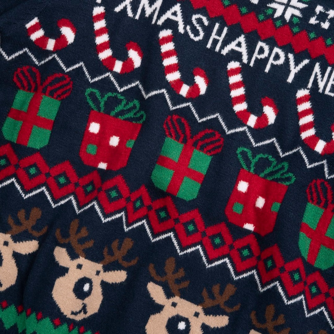 MAGLIONCINO NATALE BLU BIMBO – Chicco - immagine 4