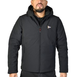 REALE CIRCOLO CANOTTIERI TEVERE REMO – Giacca softshell – Nero