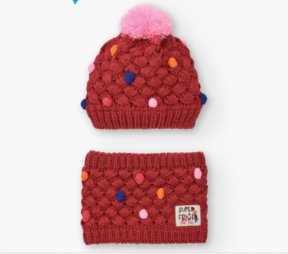 SET CAPPELLO e COLLO ROSSO SUPER NATURAL – Tuc tuc - immagine 2