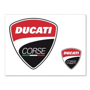 Sticker Ducati Corse Logos adesivi