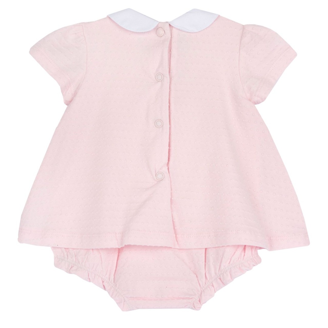 PAGLIACCETTO ROSA CON FIOCCO IN TULLE – CHICCO - immagine 3