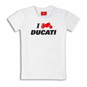 T-shirt Bimbo moto Ducati