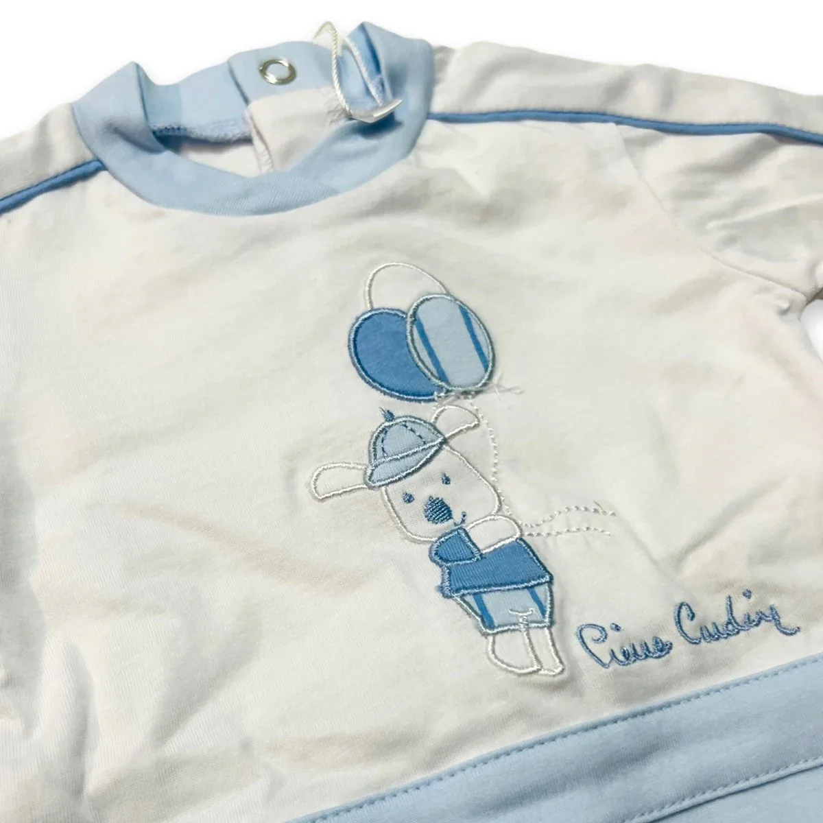 Tutina Pierre Cardin 100% Cotone Da Neonato - immagine 3