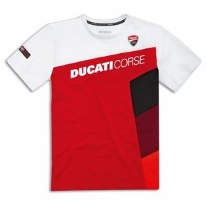 T-shirt Ducati Corse Sport bianca