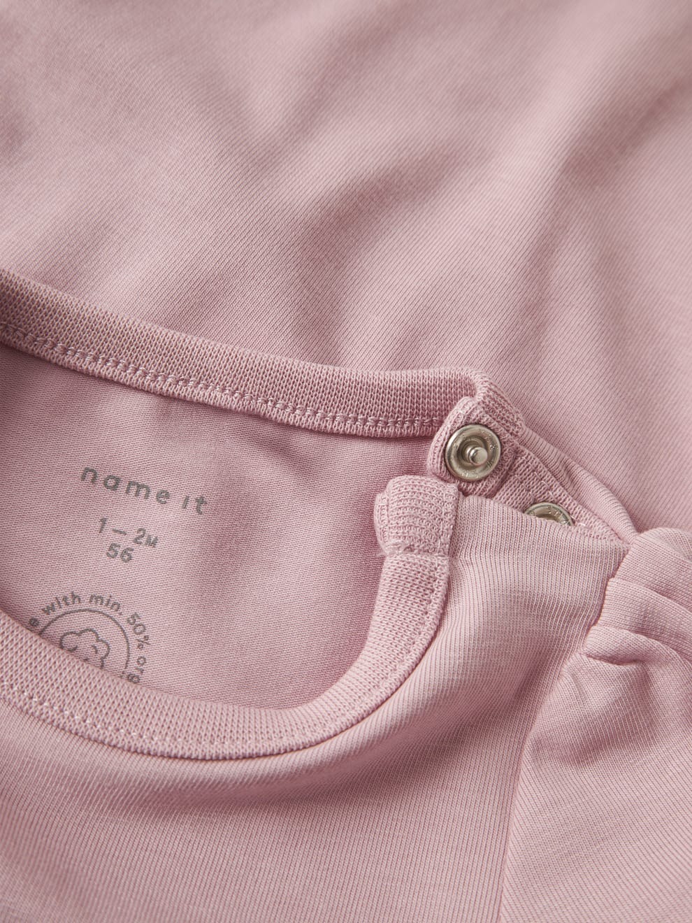 MAGLIA BODY M/L ROSA CON CUORE – Name it - immagine 4
