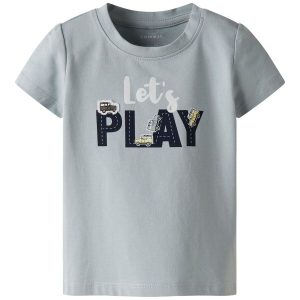 T-SHIRT M/C LET’S PLAY CELESTE – NAME IT