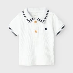 POLO M/C BIANCA – NAME IT