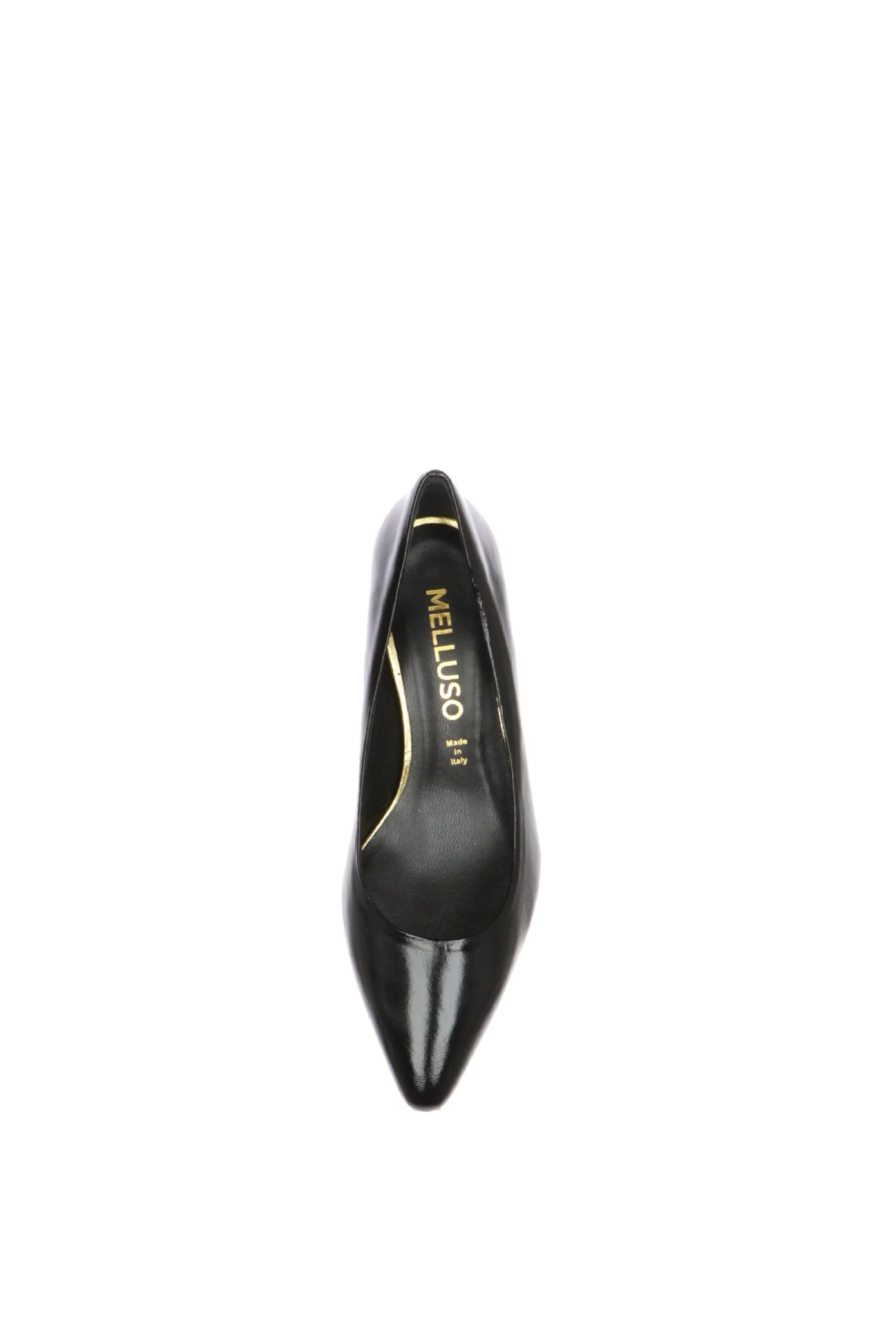 Decolletè donna nero e beige in pelle elegante numeri piccoli e grandi Donna Melluso - immagine 7