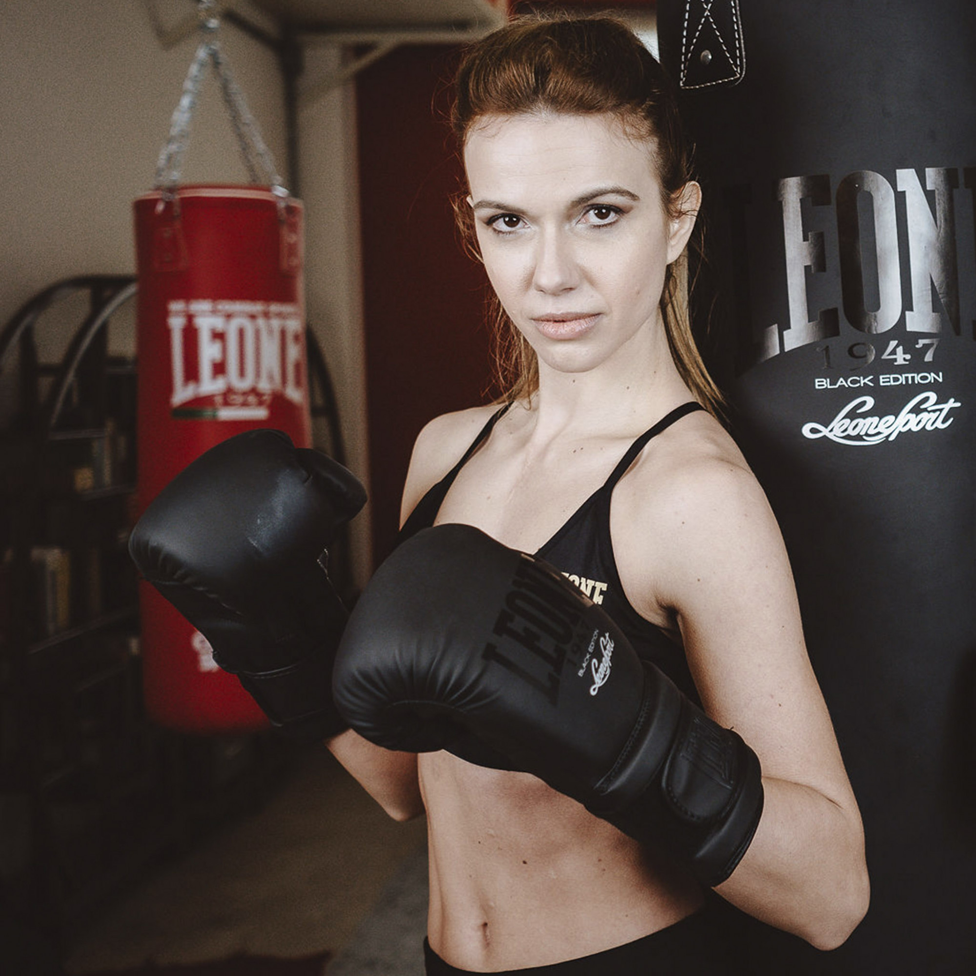 LEONE – Guantoni da boxe Black&White – Nero - immagine 7