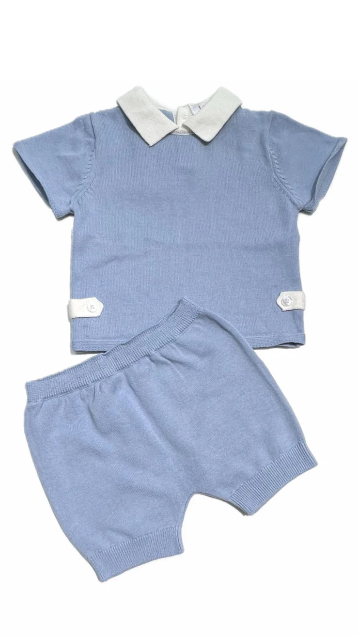 Neonato Completo Filo Cotone - immagine 2