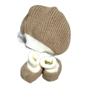 Prime Emozioni Cappellino e Scarpine in Lana (Copia)