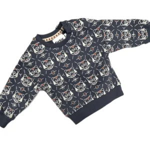 Felpa Dirkje Neonato con Multistampa Bear