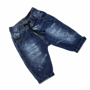 Rebel Jeans Denim con Elastico in Vita da Ragazzo