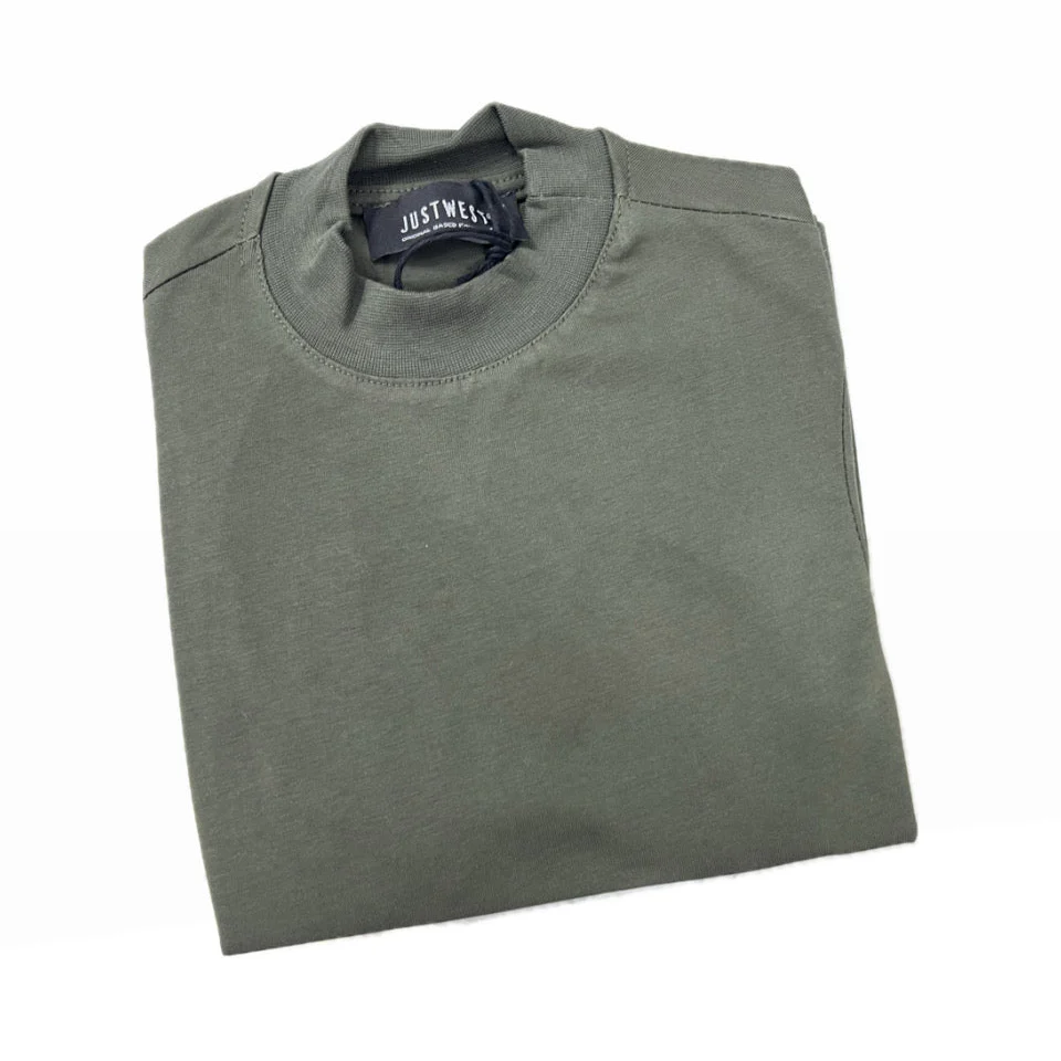 Just West T-Shirt Over Size 100% Cotone Mezzo Collo Da Bambini - immagine 9