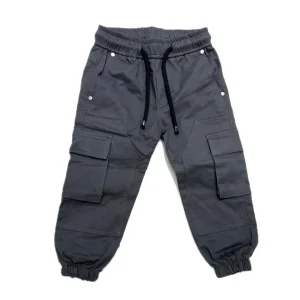 JASPER Pantalone Cargo Con Elastico in Vita Invernale