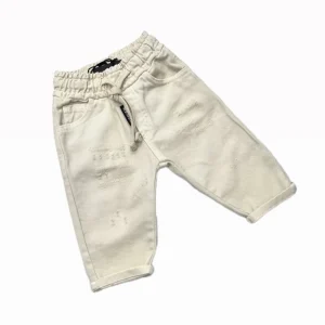 Rebel Pantalone Bull con Elastico in Vita Da Neonato