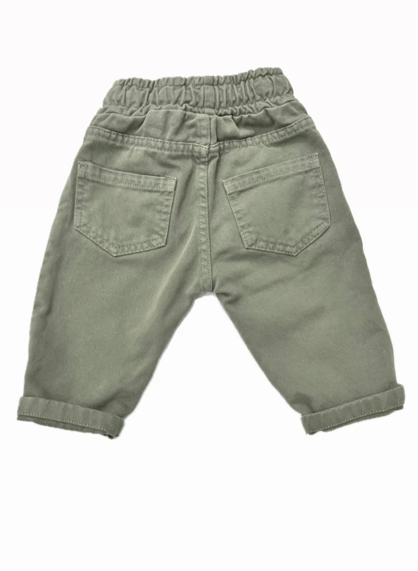 Rebel Pantalone Bull con Elastico in Vita Da Neonato - immagine 4