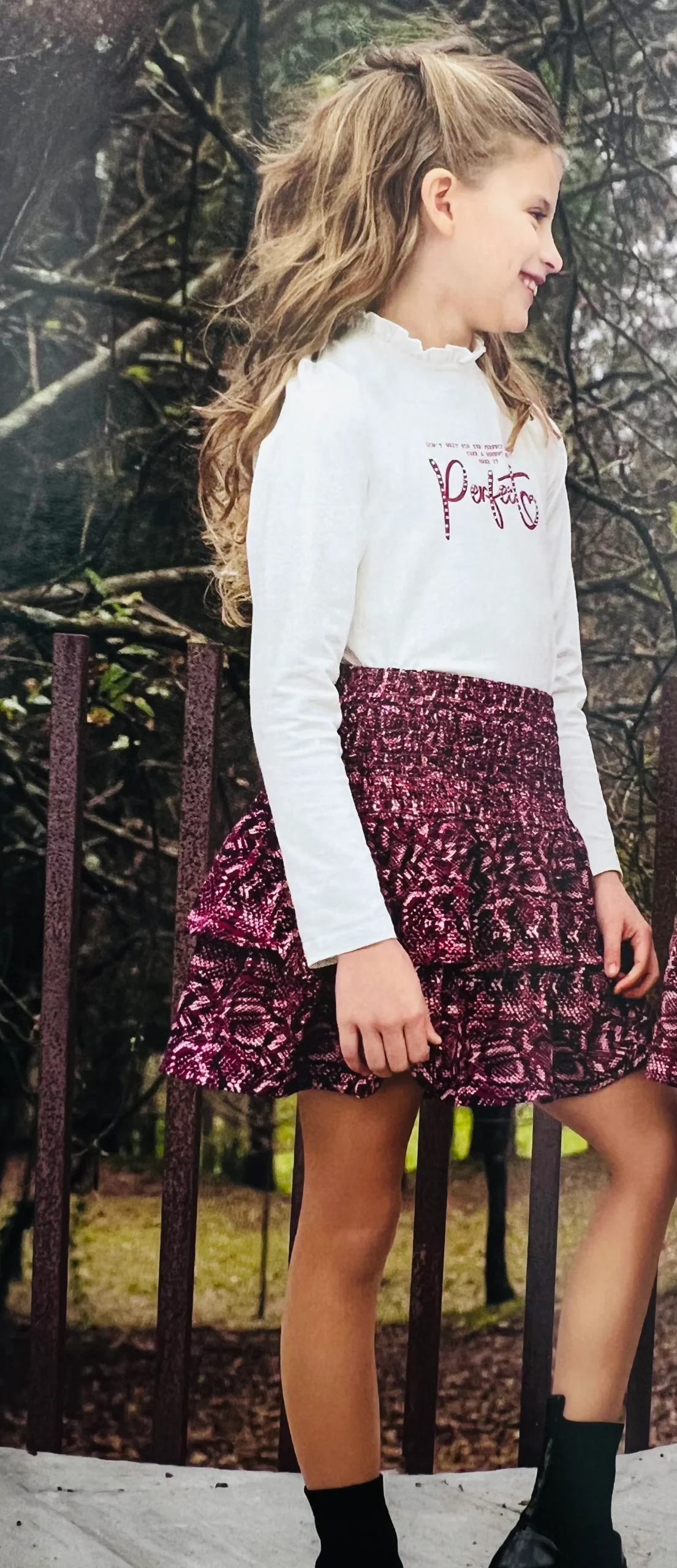 Ativo Maglia in Cotone Caldo Da Bambina Fantasia - immagine 3
