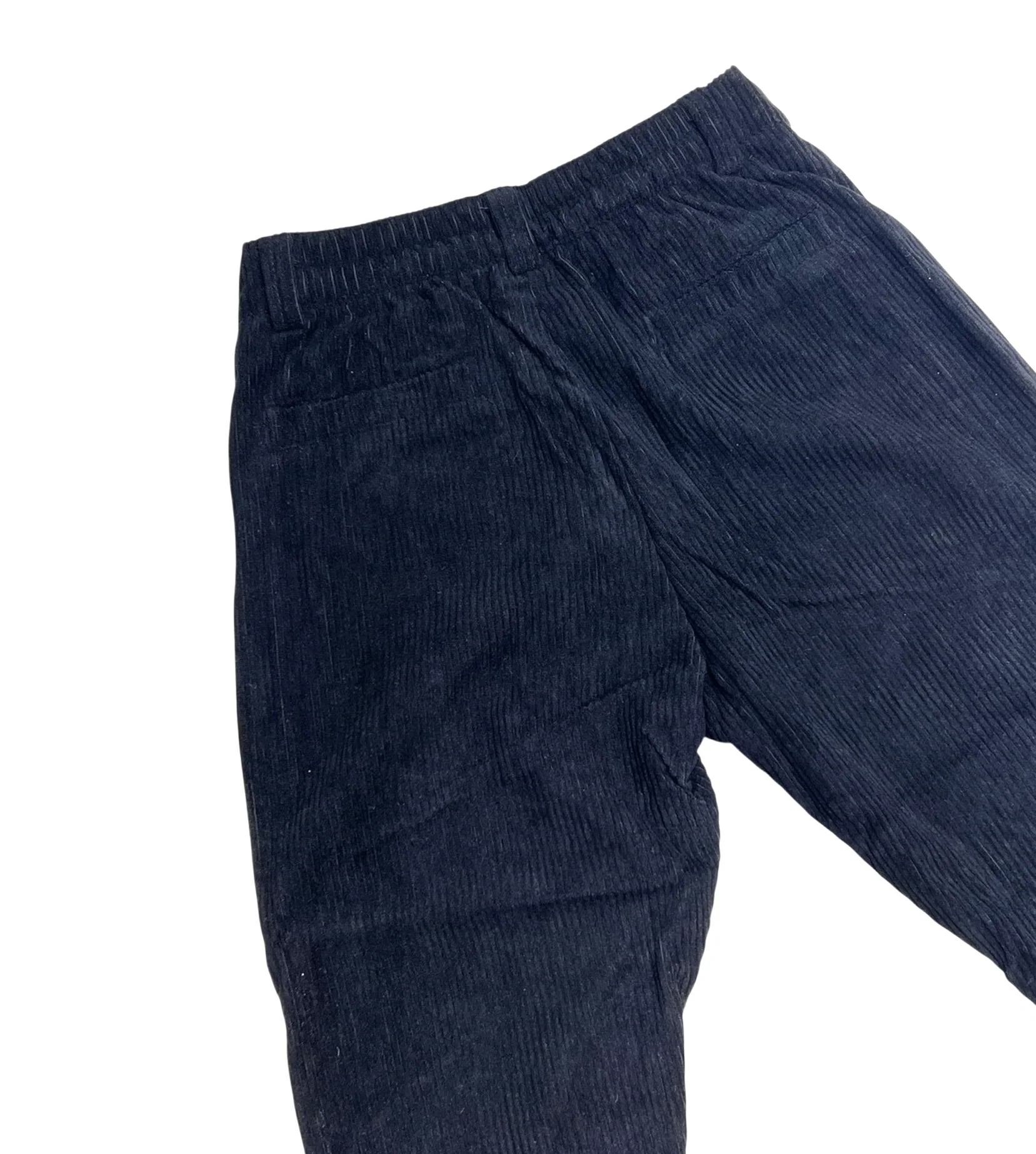 Pantalone Japan In Vellutto A Costine Con Pinces Da Bambino - immagine 4