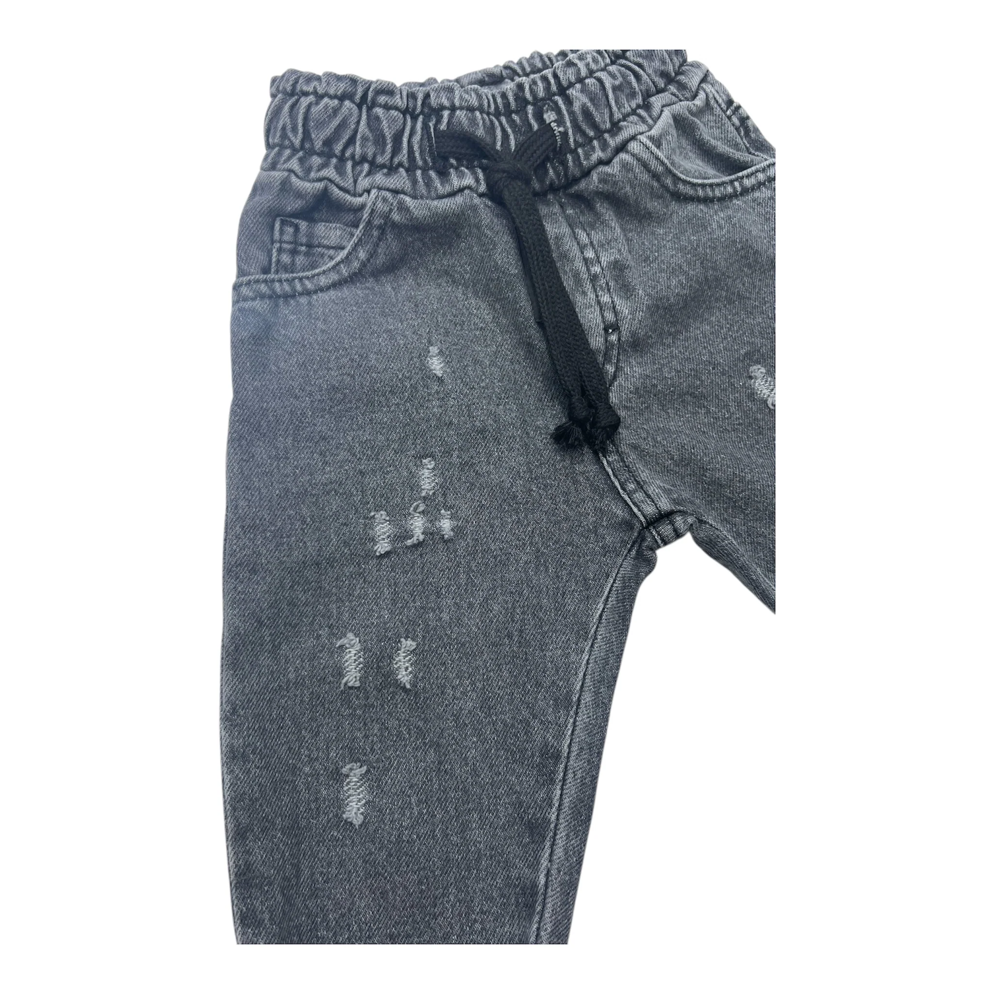 Rebel Jeans Bull con Elastico Giro Vita Da Bambino - immagine 3