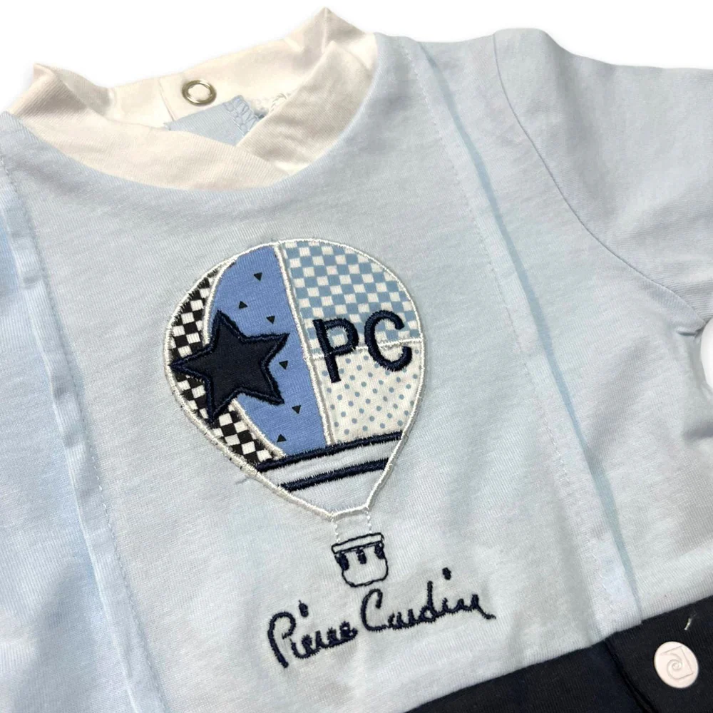 Tutina Pierre Cardin 100% Cotone Da Neonato - immagine 3