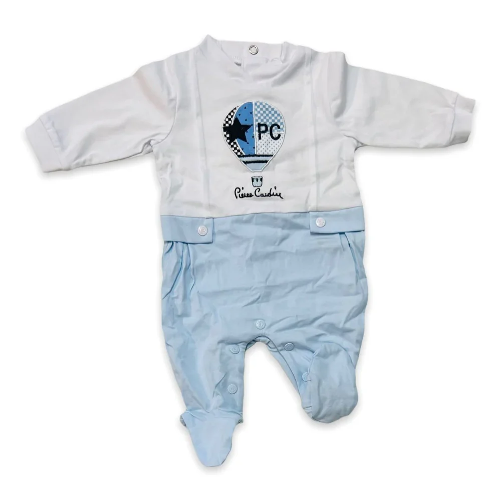 Tutina Pierre Cardin 100% Cotone Da Neonato - immagine 2