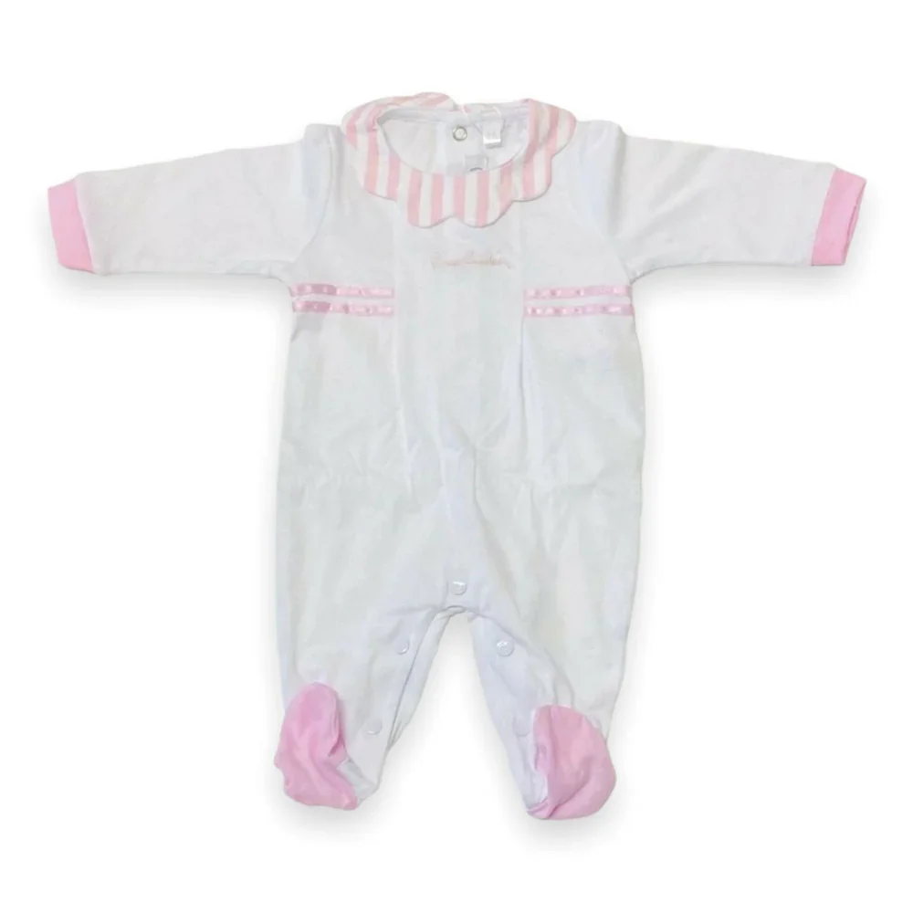 Tutina Pierre Cardin 100% Cotone Da Neonata