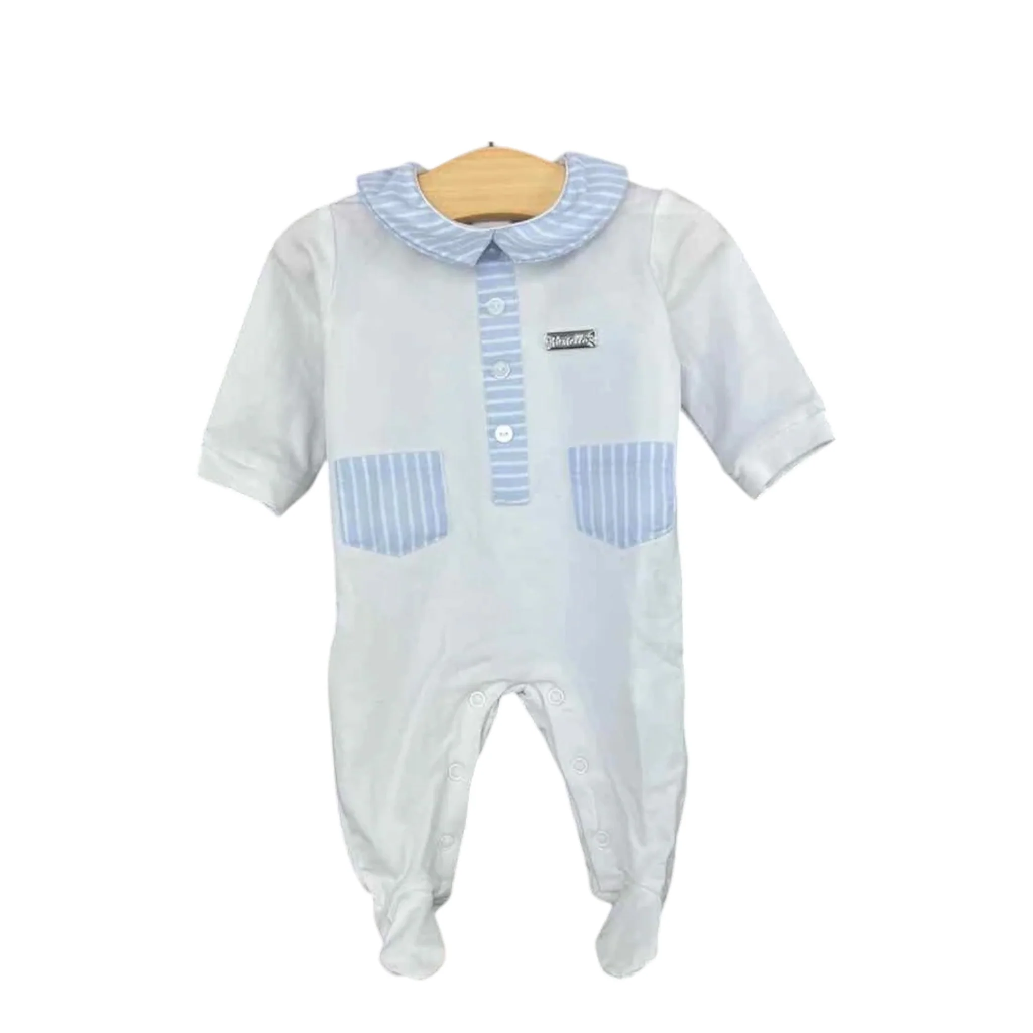 Tutina Pastello Chic 100% Cotone Da Neonato