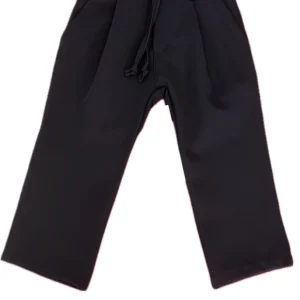 PIERRE CARDIN PANTALONE BAMBINO CLASSIC FONDO AMPIO DOPPIA PINCES-NERO