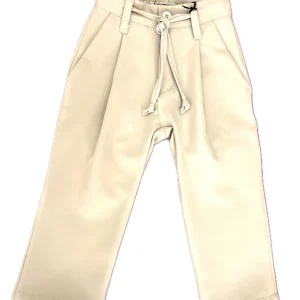 PIERRE CARDIN PANTALONE BAMBINO FONDO AMPIO DOPPIA PINCES BEIGE