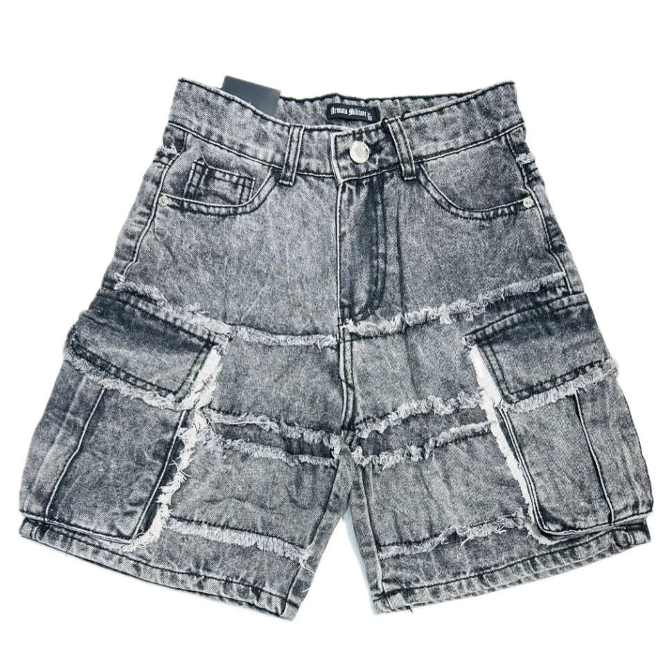 Bermuda Jeans Ragazzo Con Tasconi