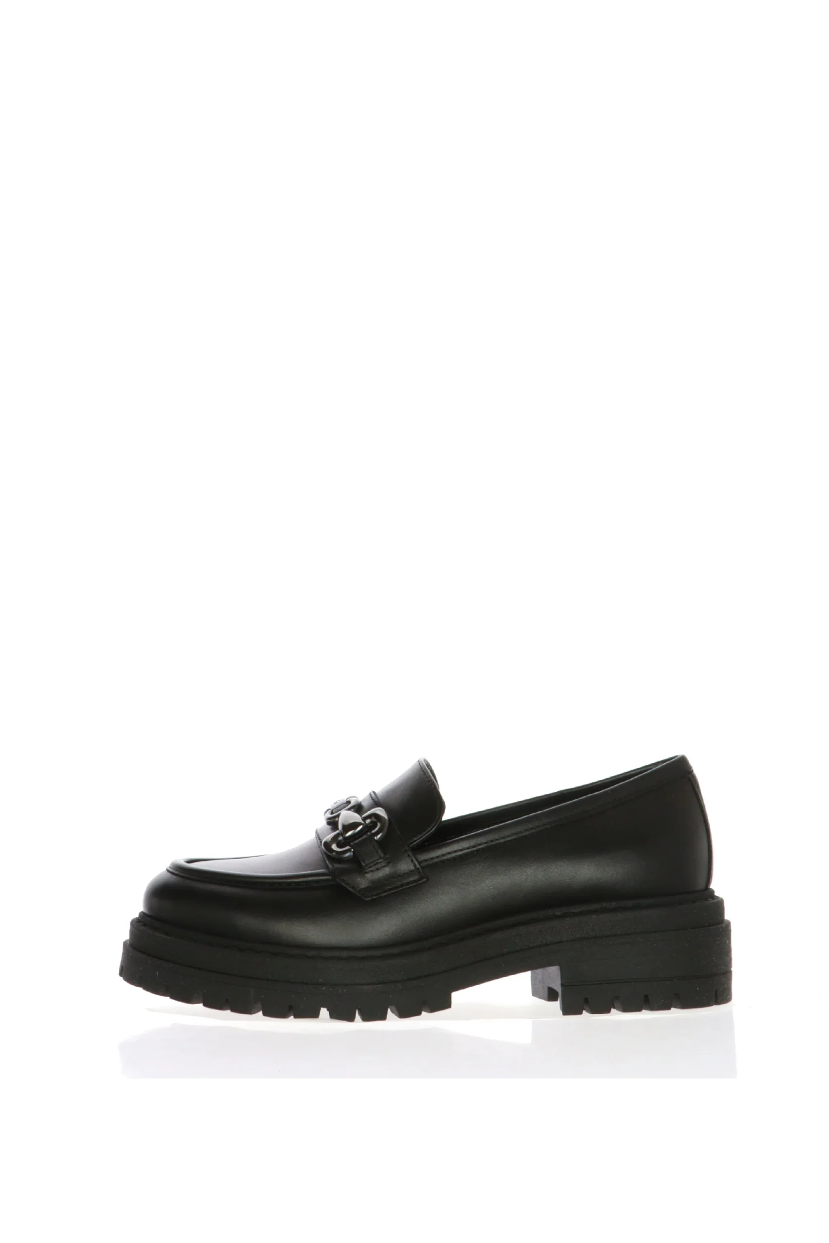 Mocassino in pelle stile vintage Nero Giardini - immagine 3