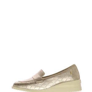 Mocassino traforato bronzo Cinzia Soft