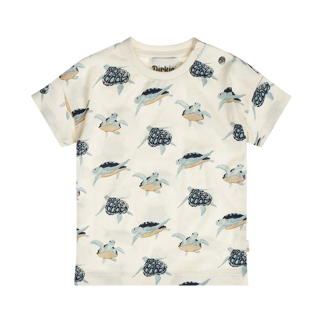 Dirkje T-shirt Neonato Con Stampa Tartarughine - immagine 2
