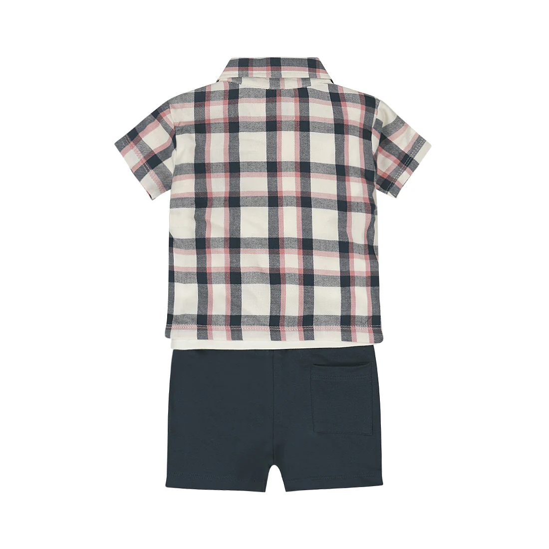 Dirkje Completo Tre Pezzi Camicia+T-shirt-Short in Felpa - immagine 3