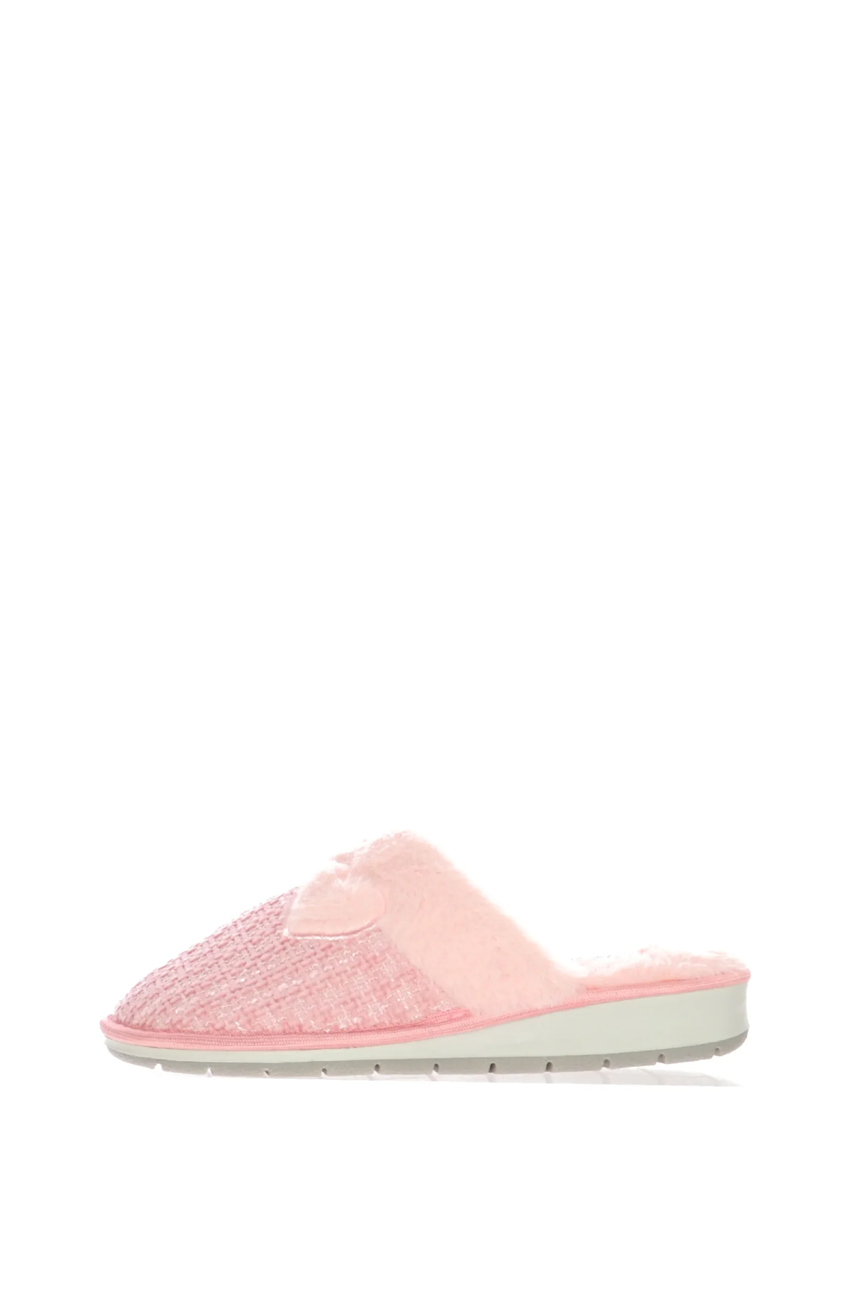 Pantofola in panno donna con pelliccia Inblu lb96