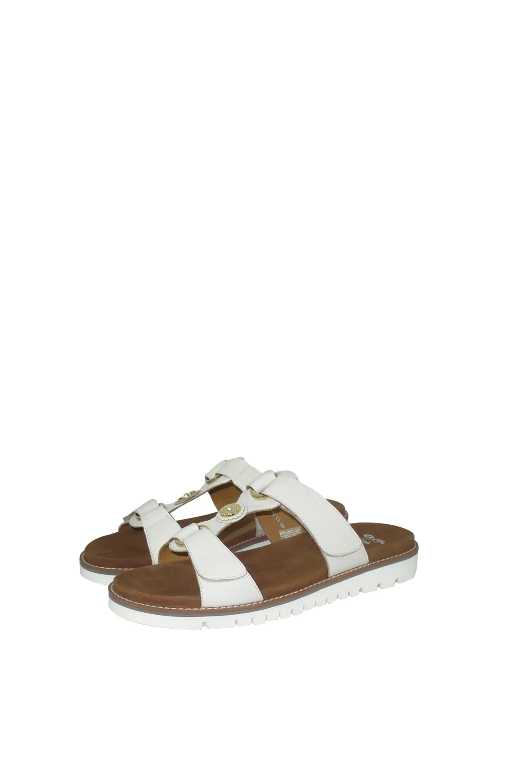 Sandalo senza cinturino in pelle numeri donna 42 43 Ara shoes 1228130 - immagine 8