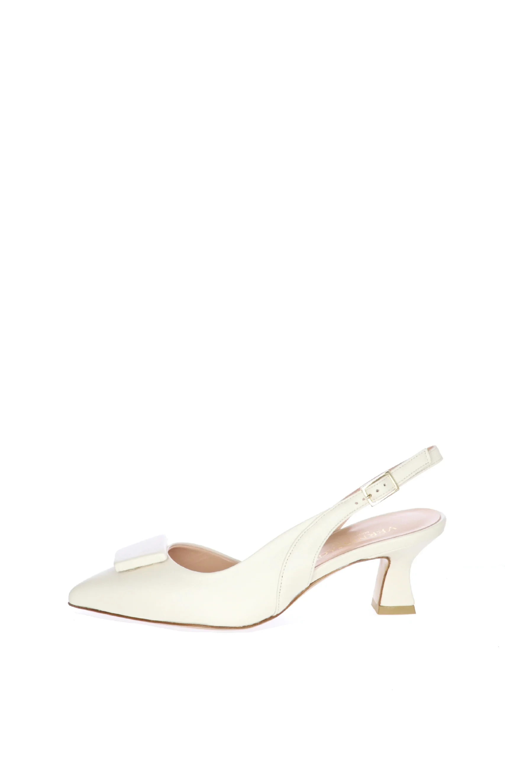 Slingback in pelle tacco a rocchetto Soffice Sogno - immagine 2