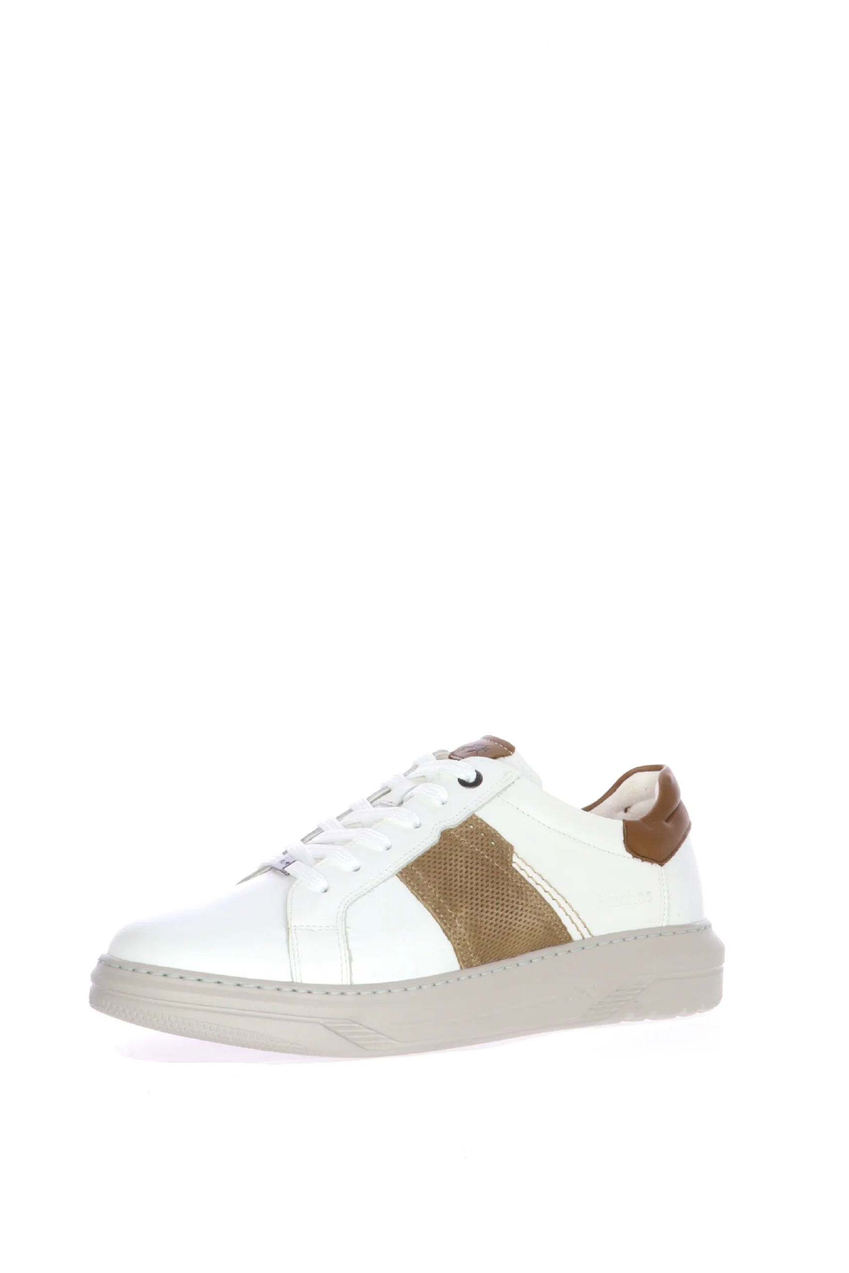 Sneakers in pelle verde blu bianche con lacci Fluchos - immagine 5