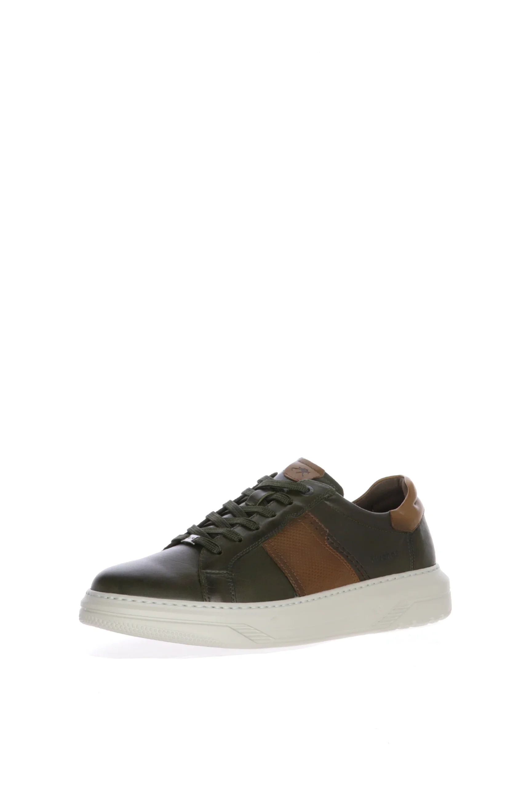 Sneakers in pelle verde blu bianche con lacci Fluchos - immagine 7