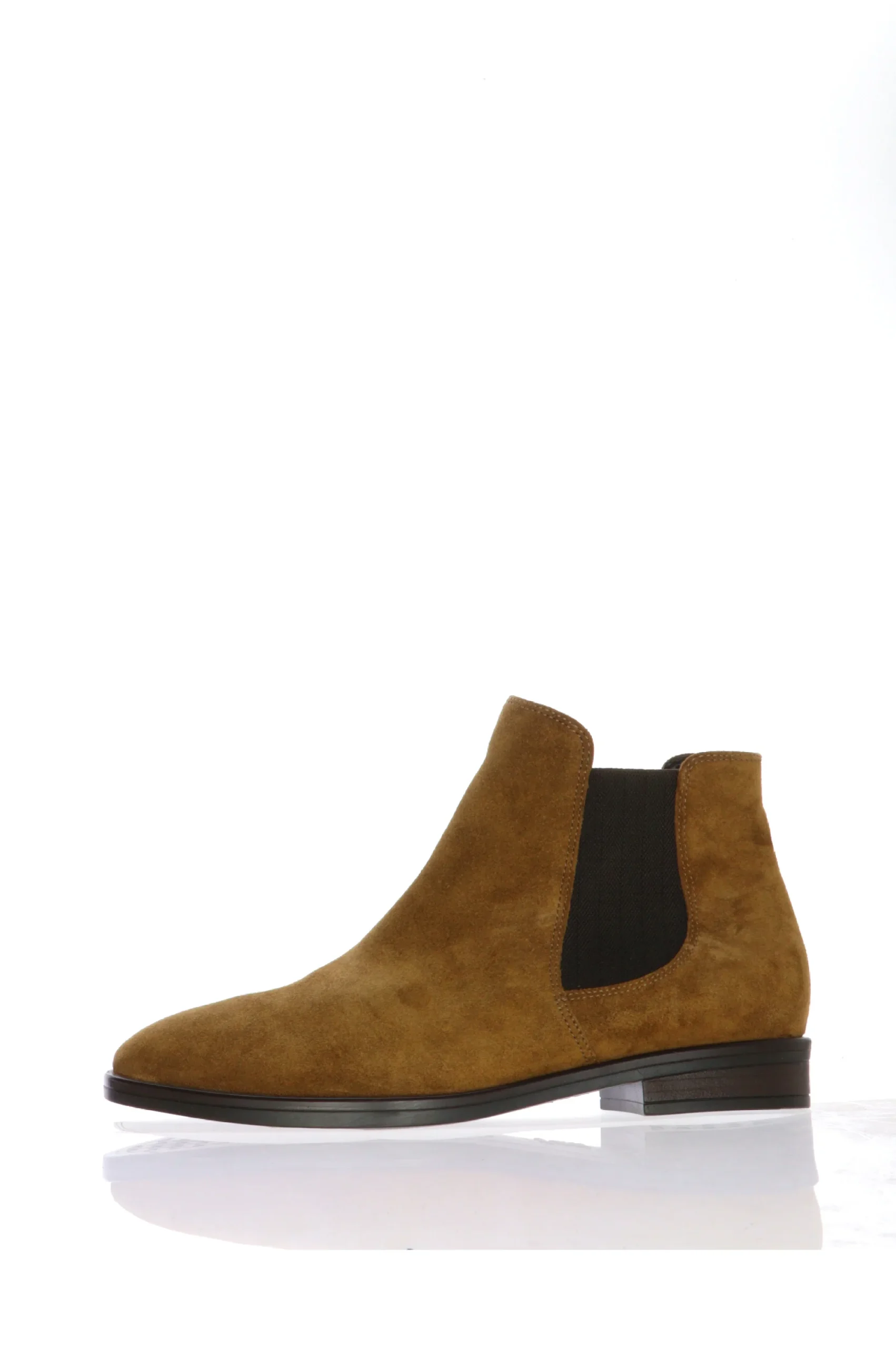 Stivaletto in camoscio cuoio con elastici n 42 43 Ara 22439 - immagine 2