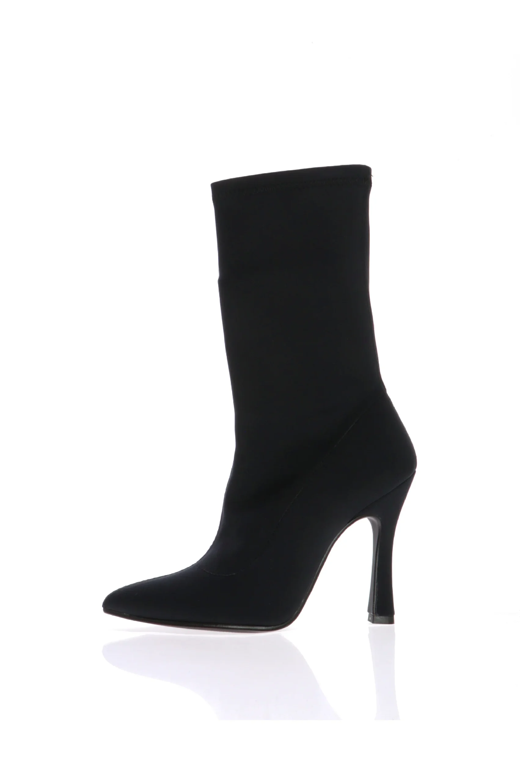 Stivaletto in lycra nero Pregunta - immagine 3