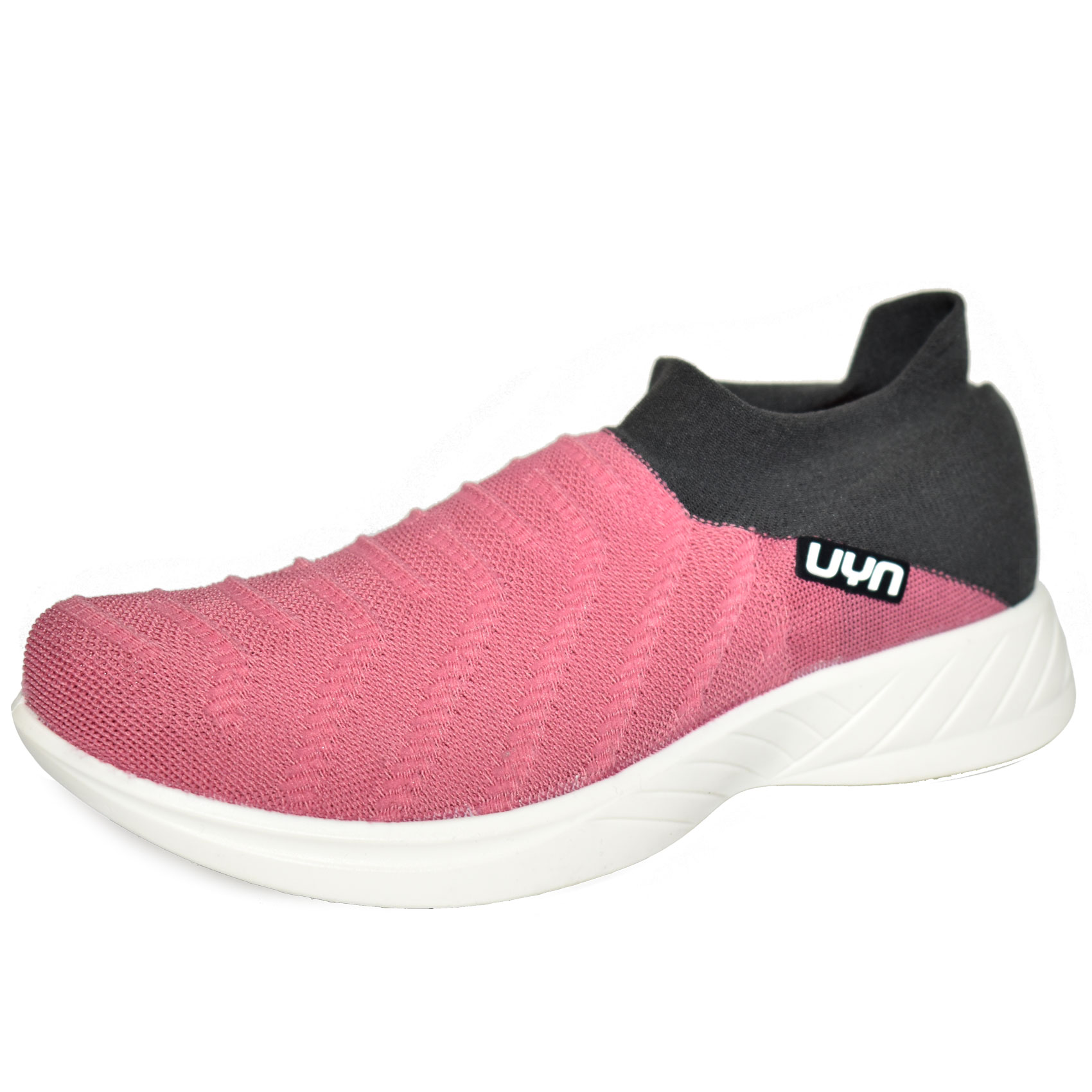 UYN – Scarpa calzino donna – Rosa e Grigio - immagine 2
