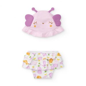 SET 2PZ COSTUME CONTENITIVO FANTASIA ROSA E CAPPELLO – TUC TUC