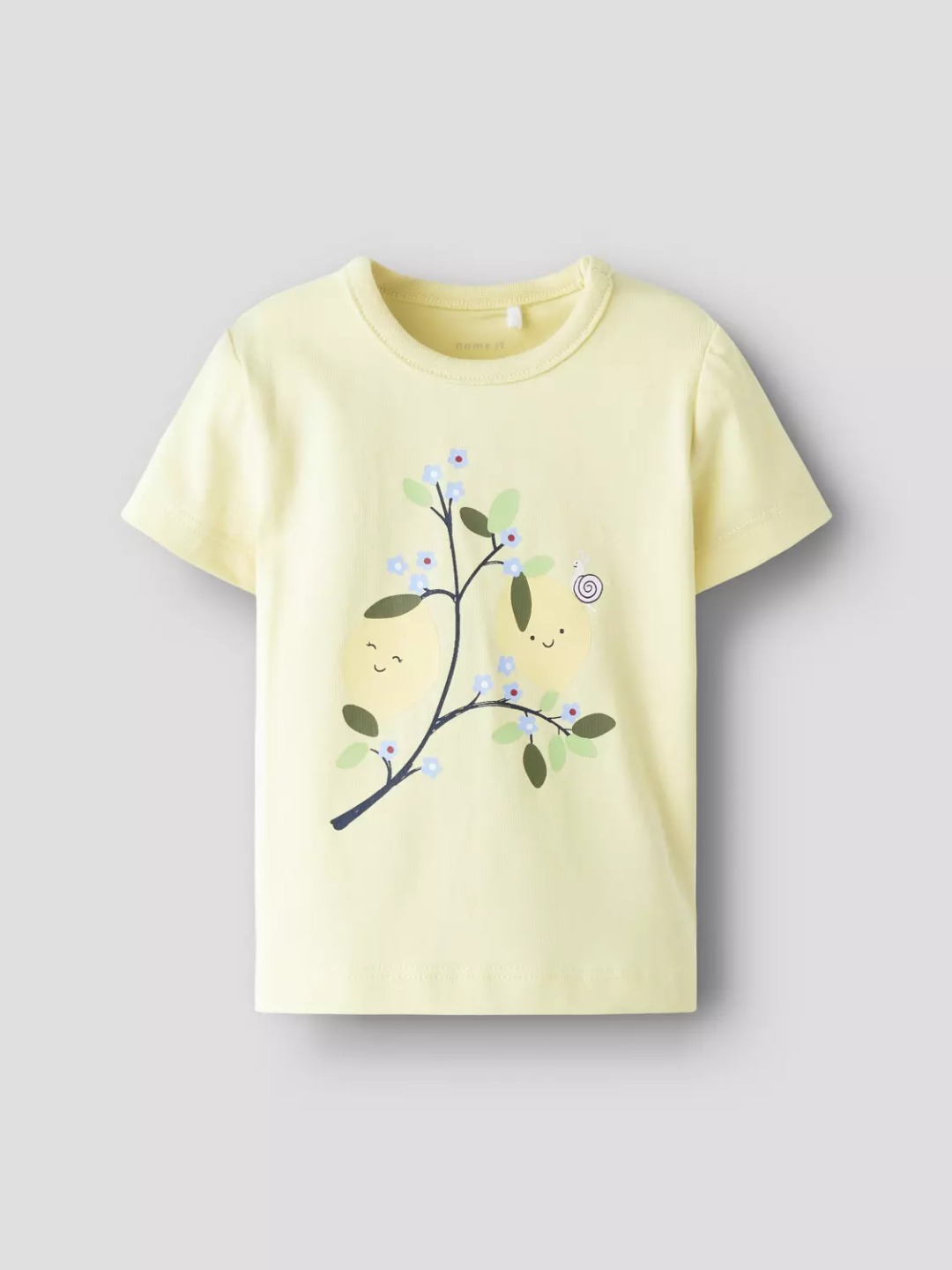 SET T-SHIRT M/C GIALLA E SHORTS B.CO – NAME IT - immagine 2