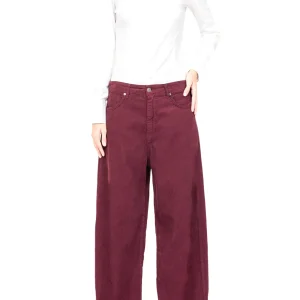 Pantalone Casual Donna Rosso