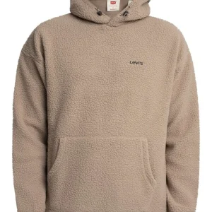 Felpa Cappuccio Donna Beige
