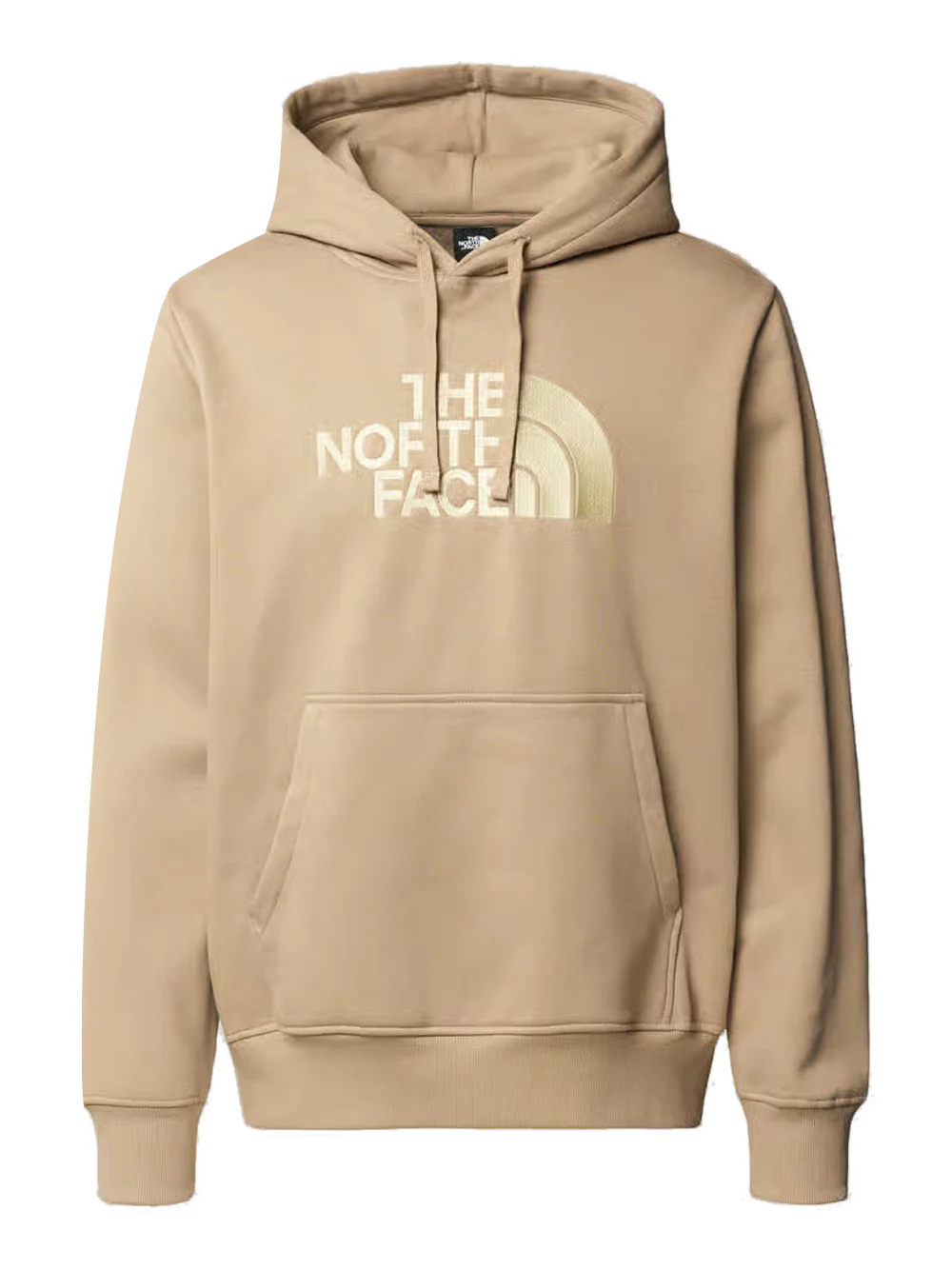 Felpa Cappuccio Uomo Drew Peak Beige - immagine 2