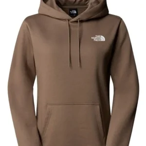 Felpa Cappuccio Donna Simple Dome Hoodie Marrone